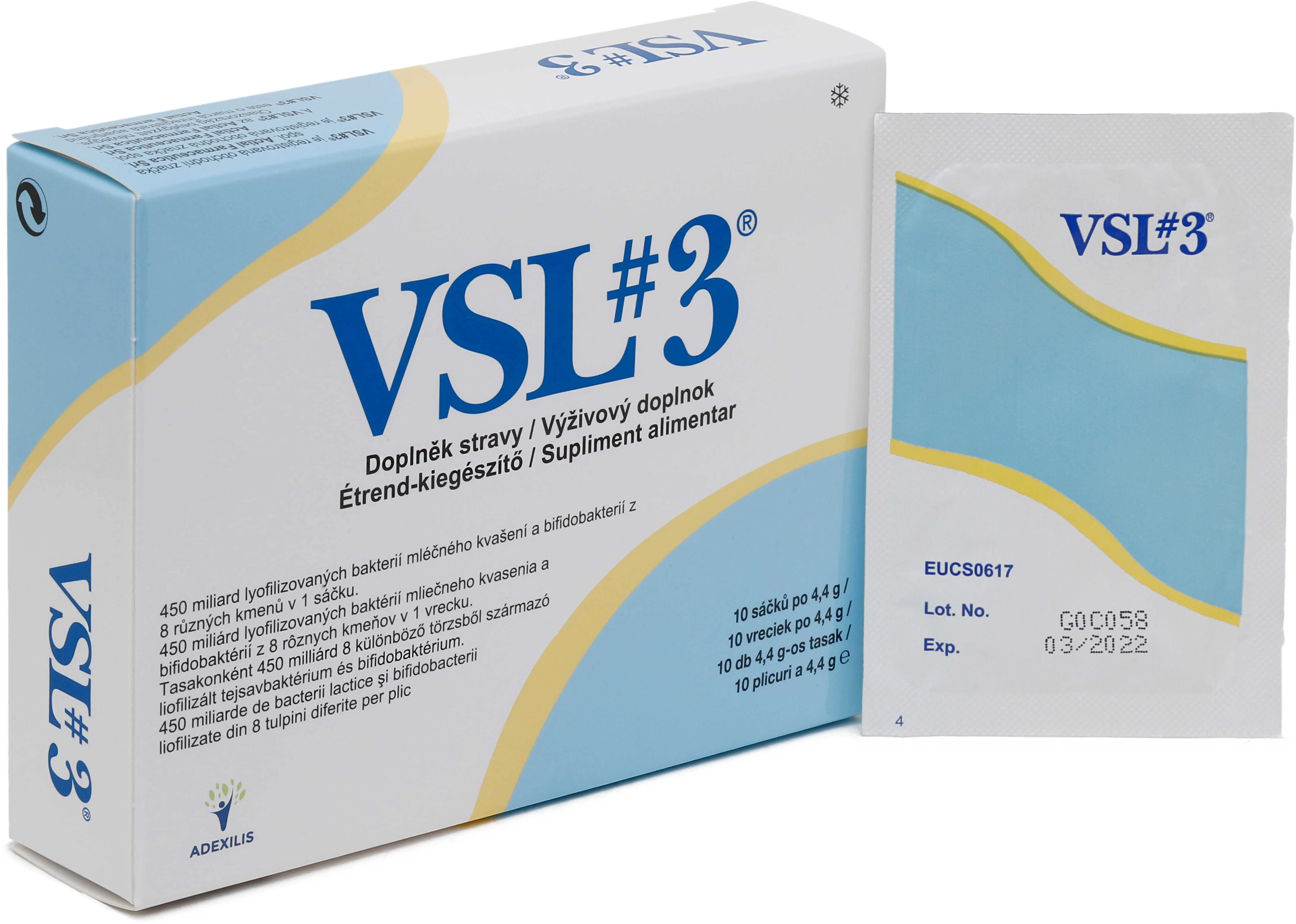 VSL#3 1x10 ks, prášok vo vrecúškach