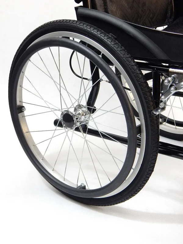 Oceľový invalidný vozík STANDARD TIM FS 901, šírka sedadla 46 cm