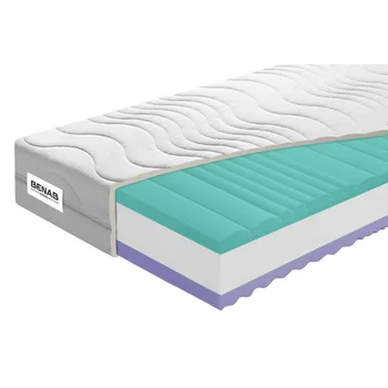 Matrac Benab OrbisMax 18 H3 / H4 120 x 200 cm Matrac zo studenej peny 18 cm sendvičový zónová ortopedické