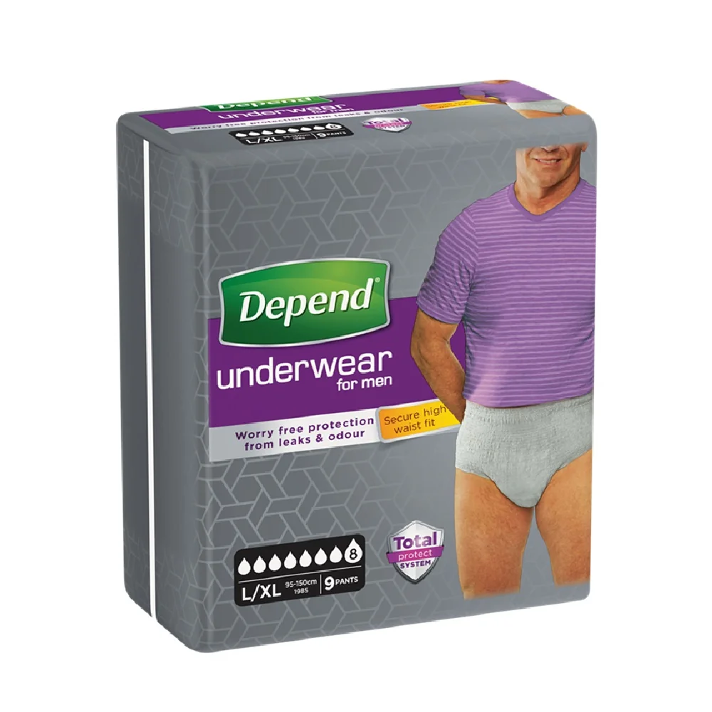 Depend® Super L/XL pre mužov 9 ks