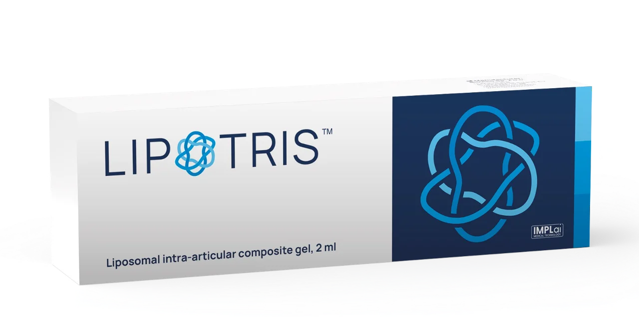 LIPOTRIS (injekcia predplnená, HA+POPC, intraartikularny gél 1x2 ml) 2 ml