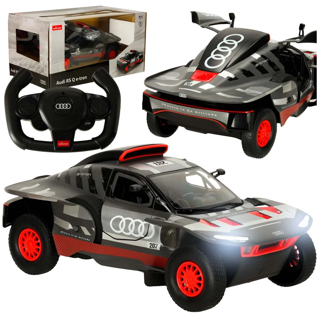 Auto, autíčko na diaľkové ovládanie - Audi RS Q E-Tron 1:14 rally auto Rastar