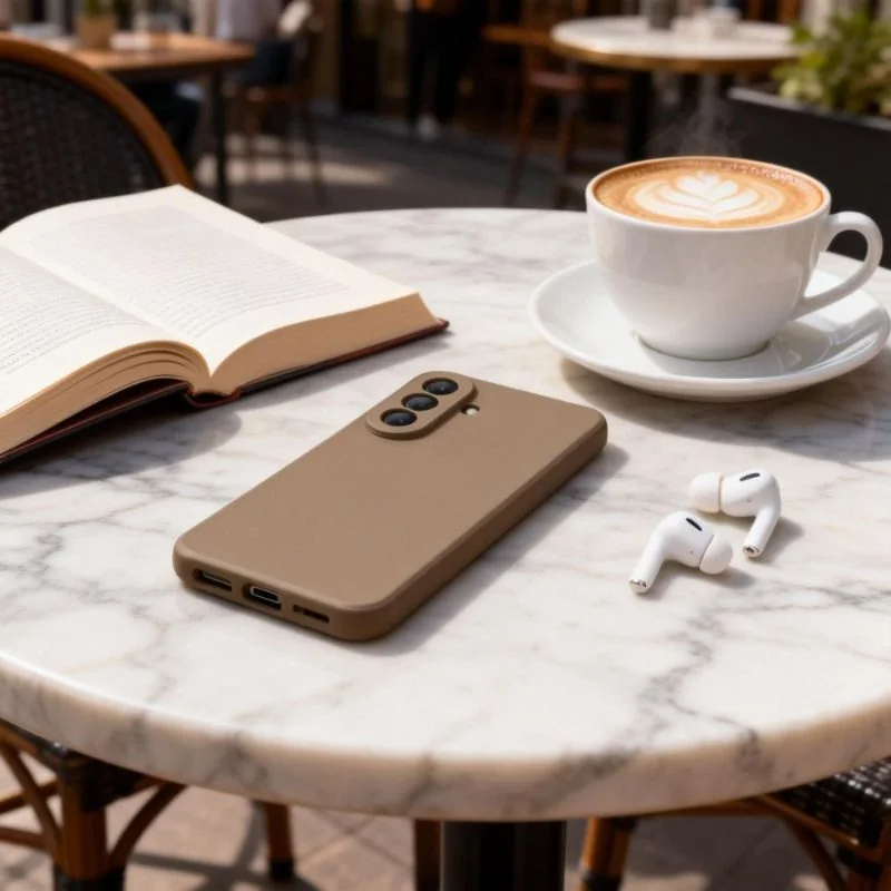 Tech-Protect Icon kryt na Samsung Galaxy A27 5G, hnedý