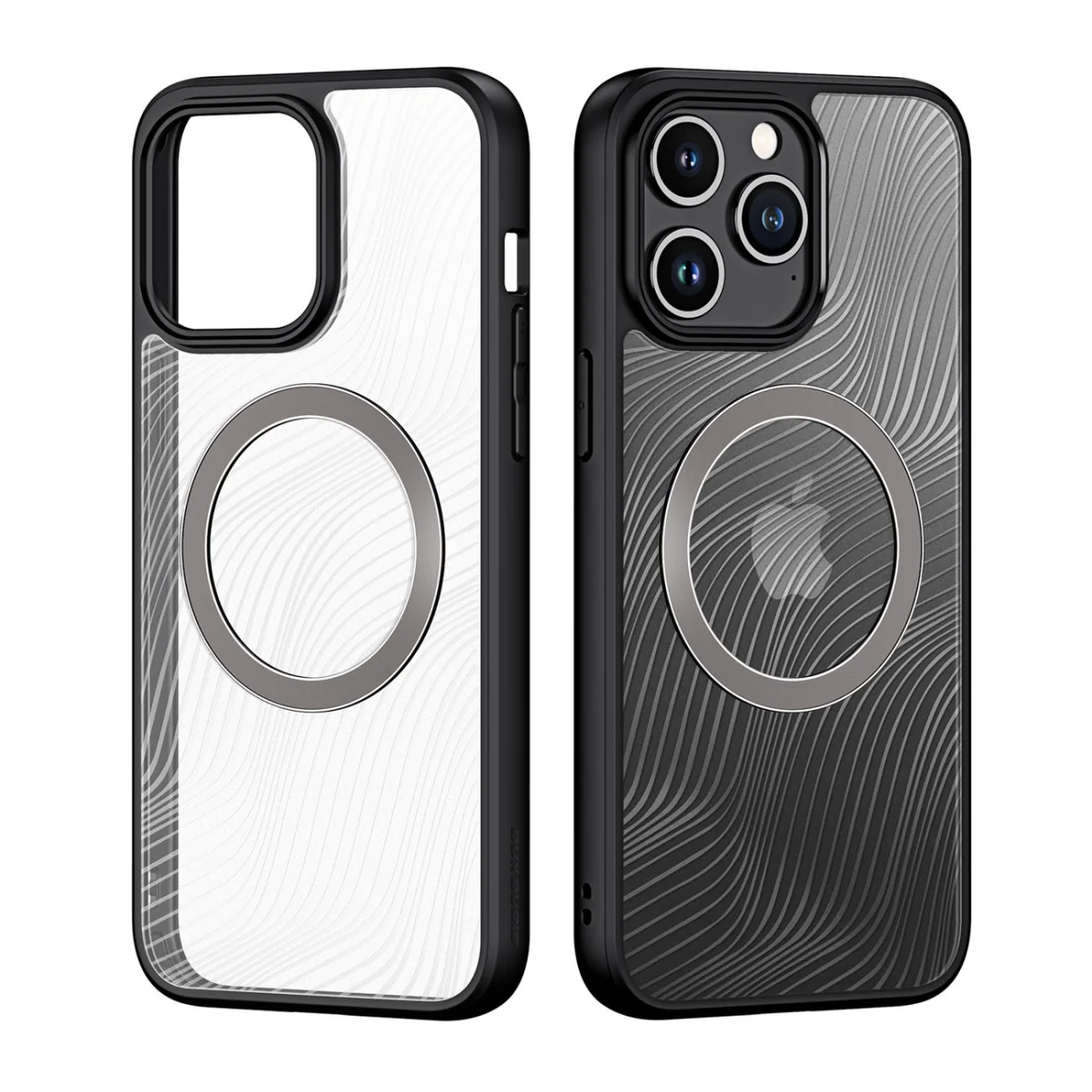 Dux Ducis Aimo MagSafe kryt na iPhone 15 Pro Max, čierny