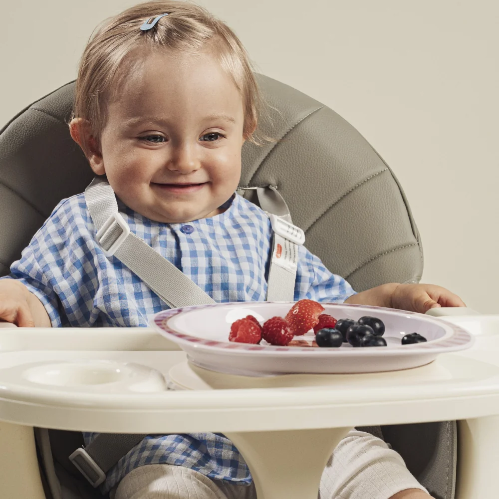 Canpol babies Tanier s prísavkou Woodland modrý 7 ks