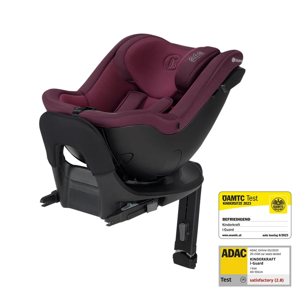 Autosedačka I-GUARD PRO i-Size 61-105 cm Cherry Pearl, Premium