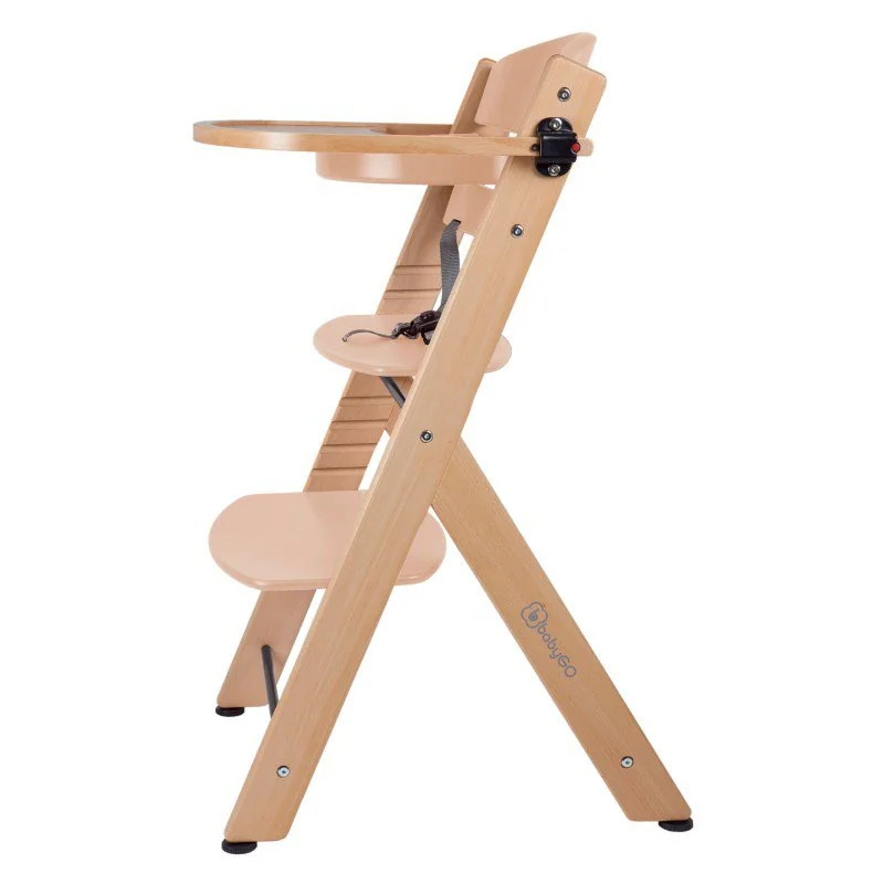 BABYGO jedálenská stolička FAMILY XL Natural