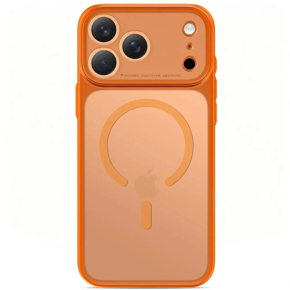 Tech-Protect MagPrime MagSafe CC kryt na iPhone 17 Pro Max / 18 Pro Max, oranžový