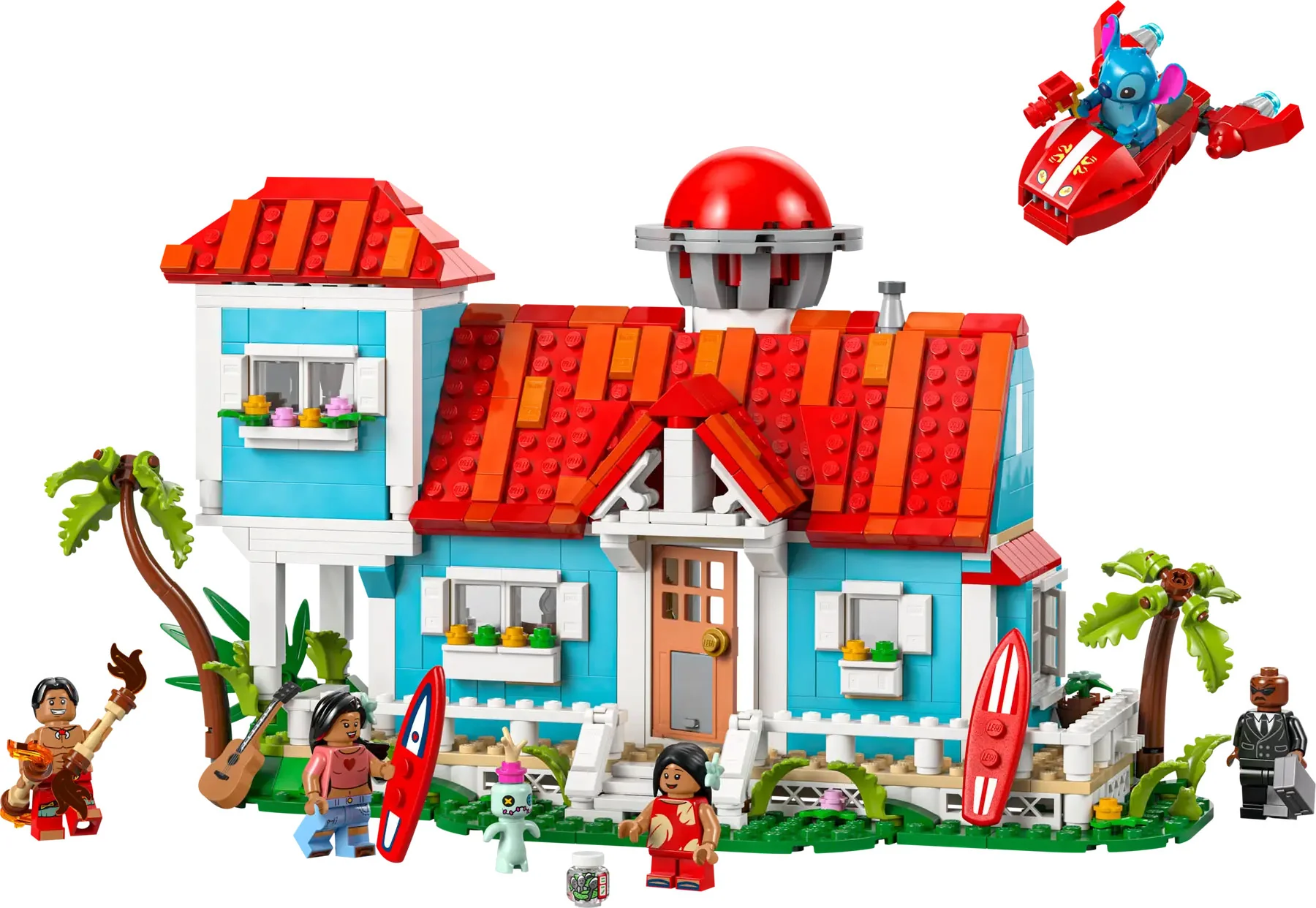 LEGO Lilo a Stitch a dom na pláži 43268