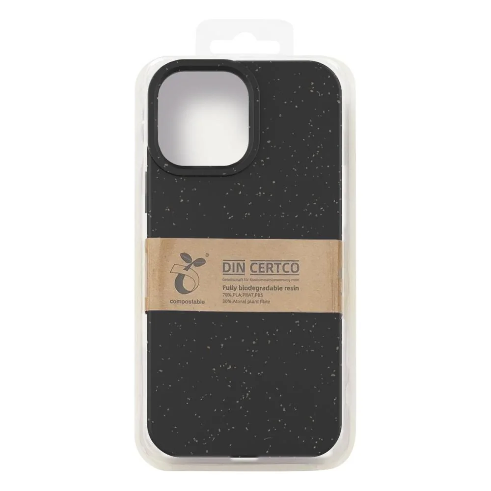 Eco puzdro pre iPhone 12 Mini - Čierna