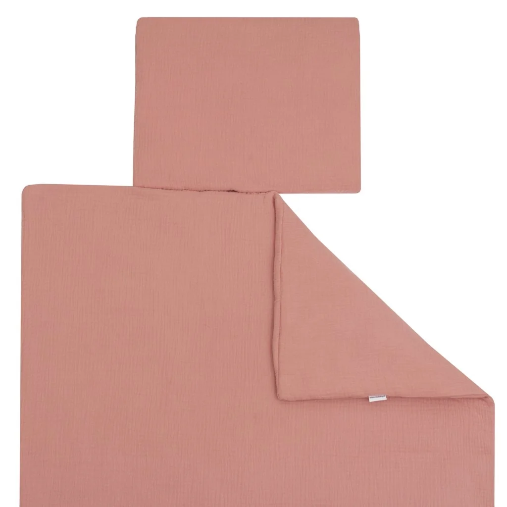 Mušelínový set s výplňou New Baby 80x70 cm ružový , 20C55570