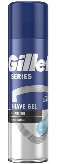 Gillette Series gél na holenie s aktívnym uhlím 200 ml