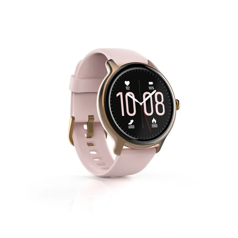 Hama Fit Watch 4910 športové hodinky pulz, oxymeter, kalórie, vodeodolné, ružové