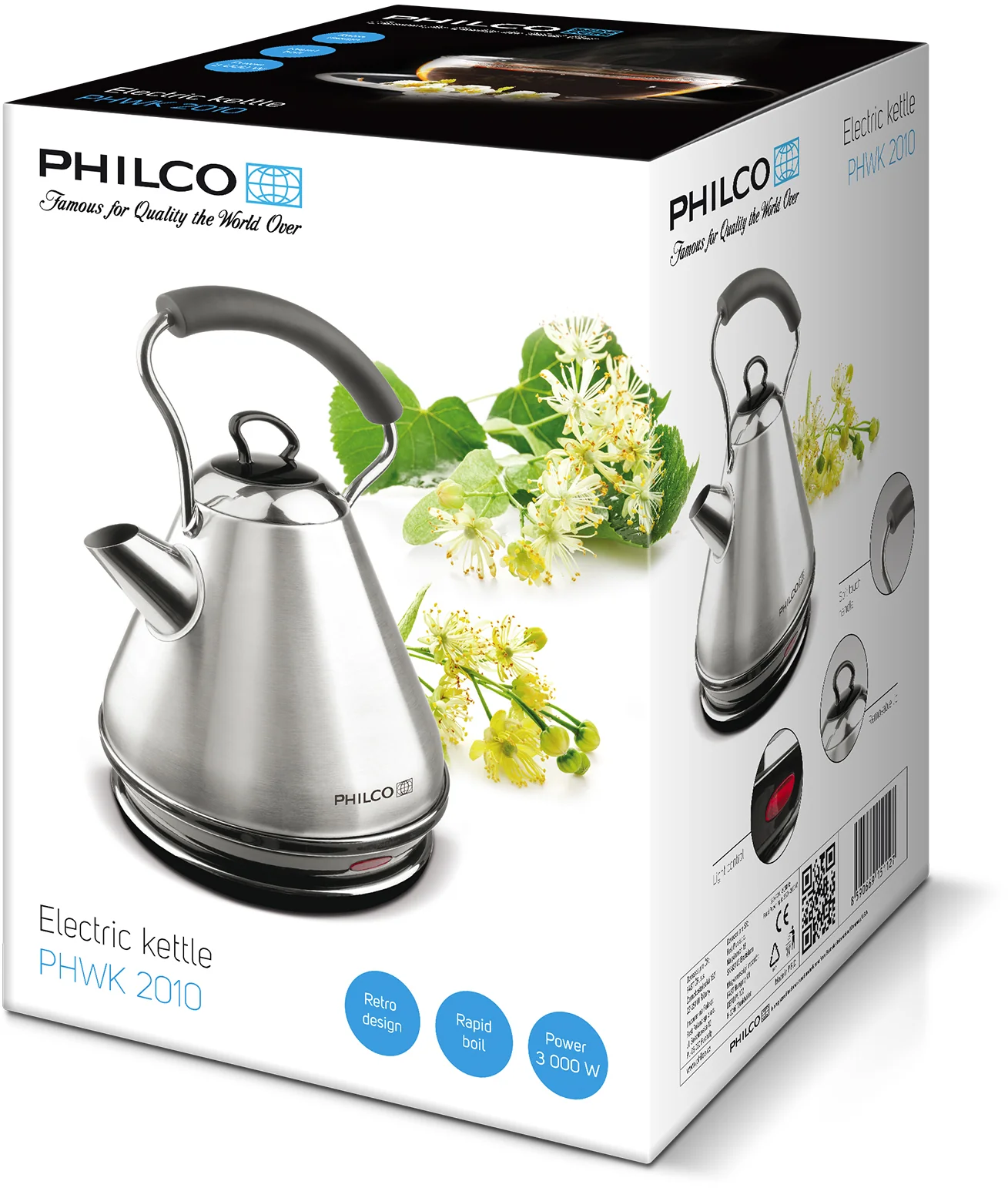 Philco PHWK 2010 Rýchlovarná kanvica 1 ks