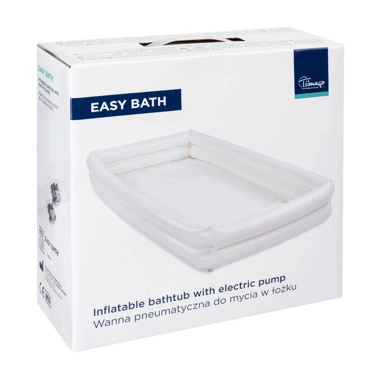 Prenosná nafukovacia vaňa na umývanie v posteli – EASY BATH