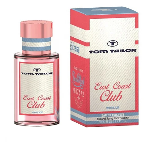 Tom Tailor East Coast Club Woman Edt 30ml 1×30 ml, toaletná voda