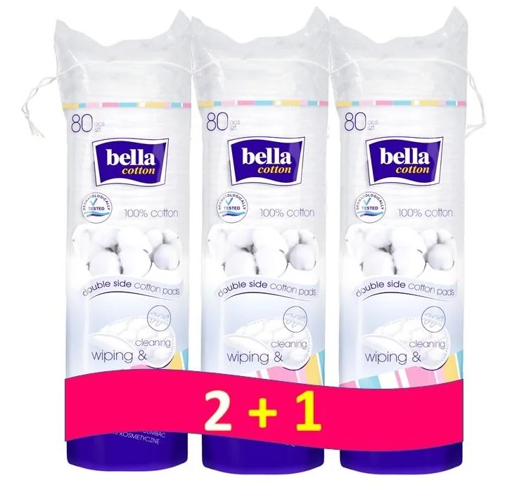BELLA Odličovacie tampóny (3x80 ks) 3×80 ks