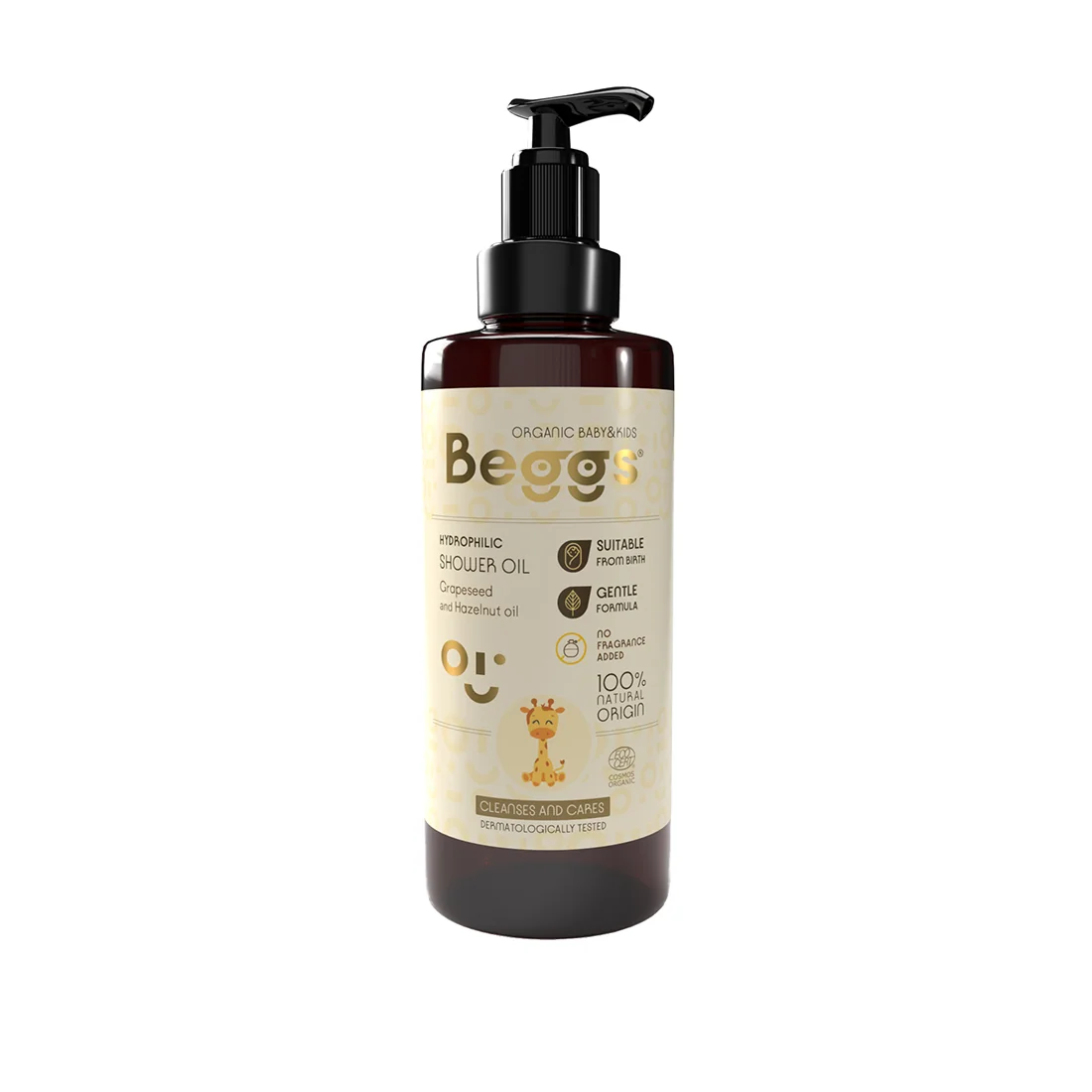 Beggs Detský umývací olej 1×200 ml, umývací olej