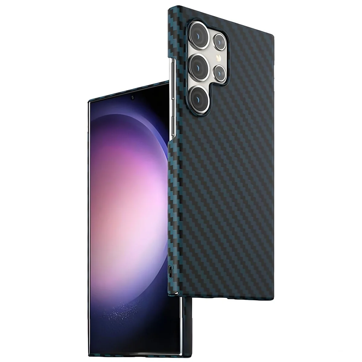 Ochranný obal s karbónovým vzorom pre Samsung Galaxy Note 20 Ultra - M 1 x obal, polykarbonát