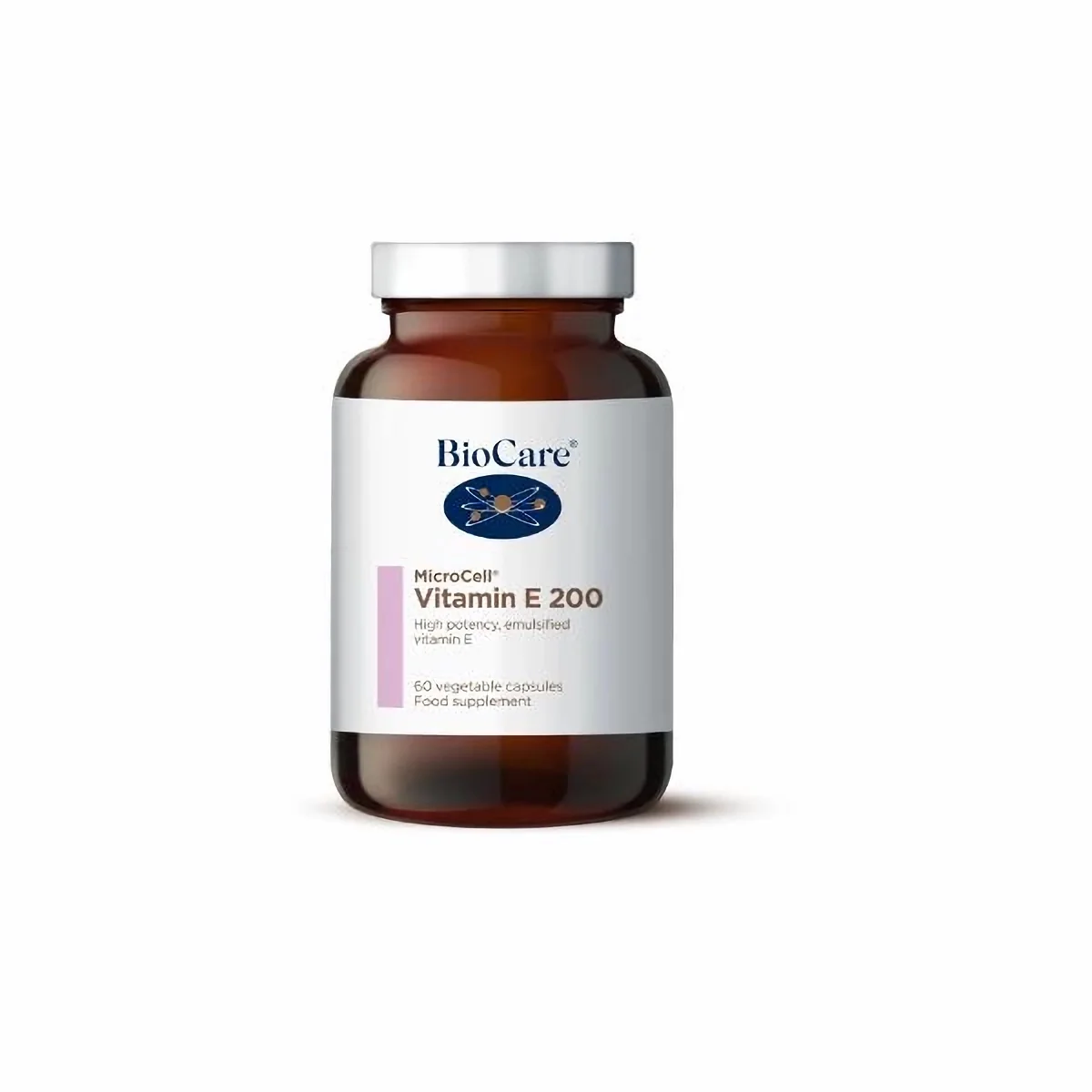 BioCare MicroCell® Vitamín E 200iu, 60 kapsúl