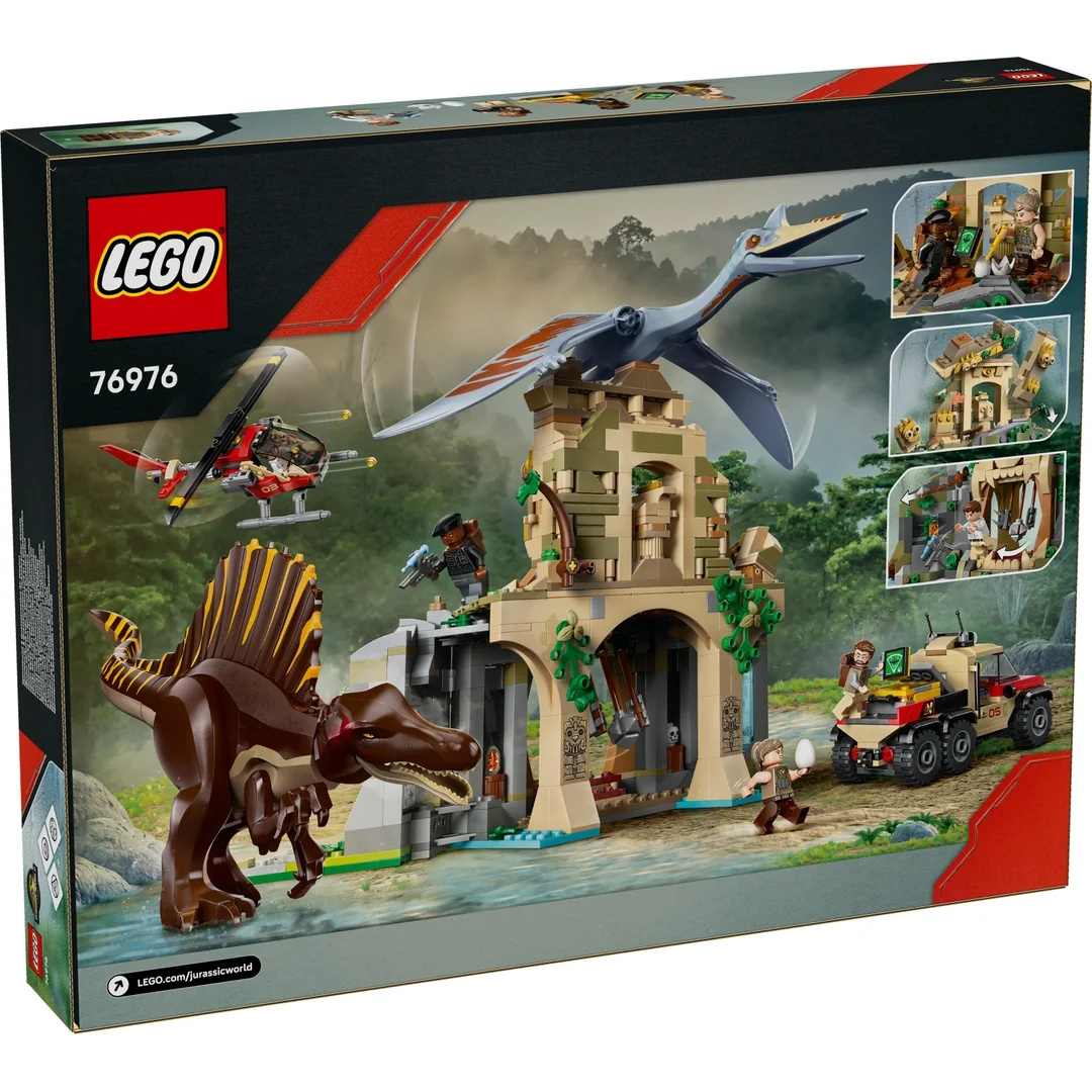 LEGO® Jurassic World 76976 Letecká misia spinosaurusa a quetzalcoatlusa