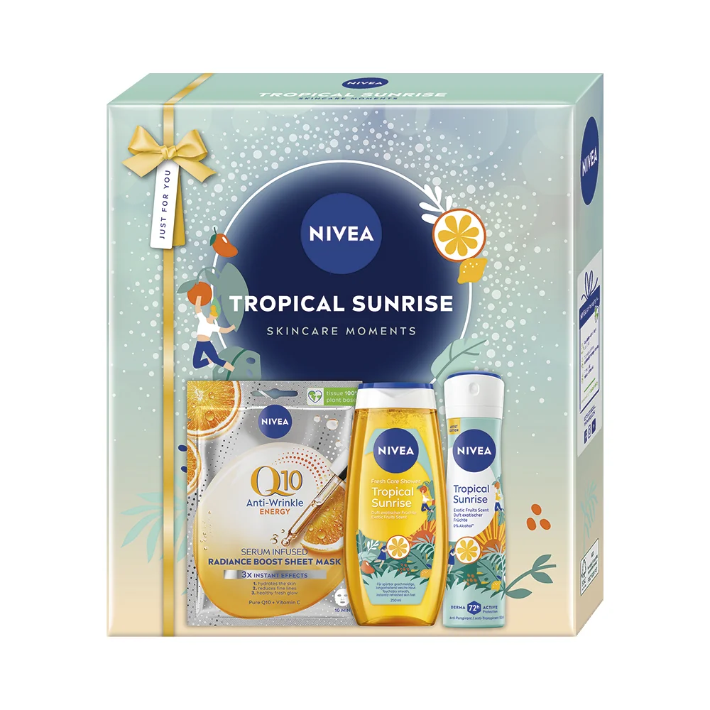 NIVEA darčekové balenie plné omamnej vône s nádychom exotiky 1 set