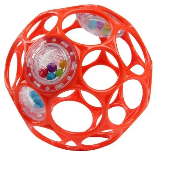 OBALL Hračka Oball RATTLE 10 cm orange 0m+ 1×1kus hračka, orandžová