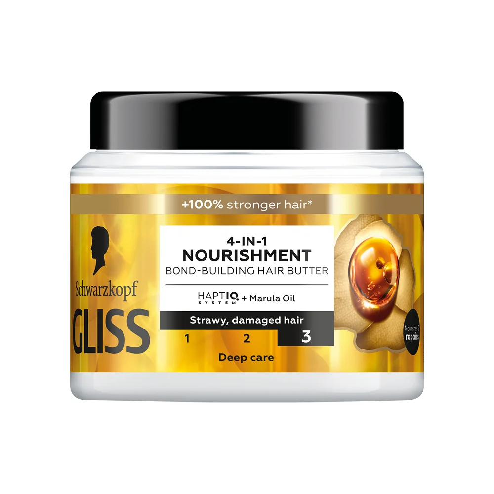 Schwarzkopf Gliss vlasová maska 4v1 Nourishment 1×400 ml, maska na vlasy