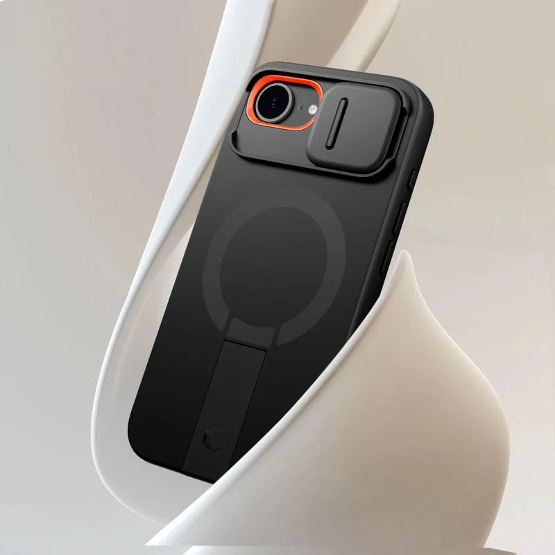 Tech-Protect Kevlar Aura MagSafe kryt na iPhone 16e, čierny