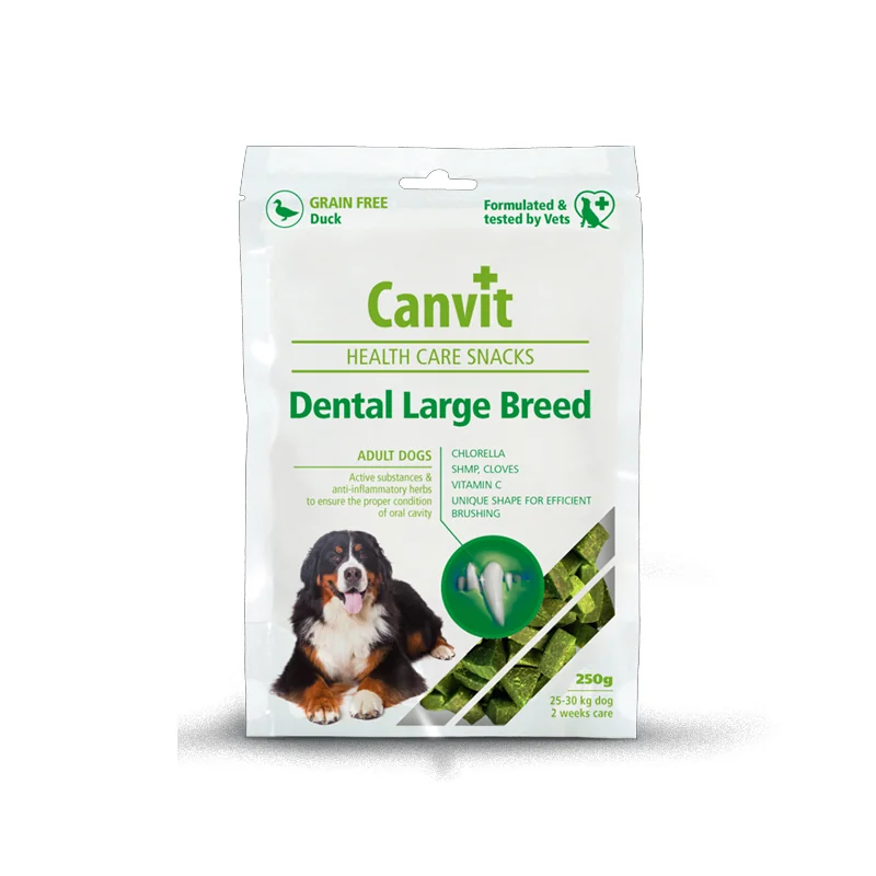 CANVIT SNACK DENTAL LARGE BR.A.U.V. 250 g