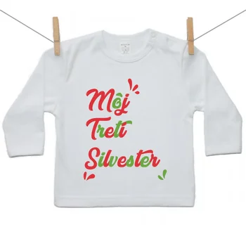 Boodyy Tričko s dlhým rukávom Môj tretí Silvester Veľkosť: 98