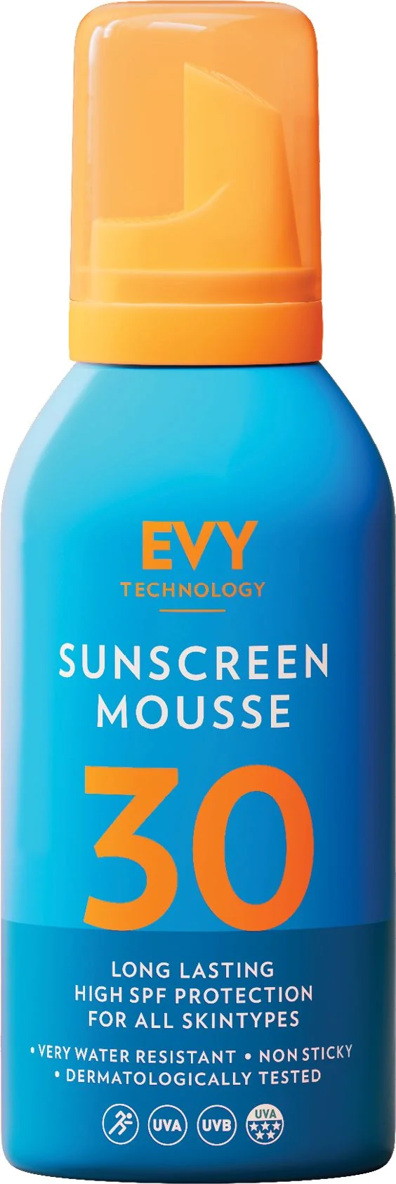 EVY Technology Opaľovacia pena SPF 30 na telo a tvár 150 ml