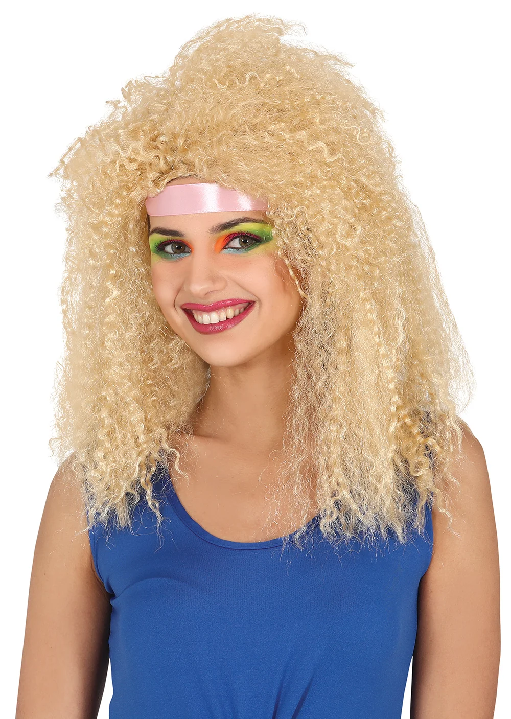 Dámska parochňa Disco 80s blond