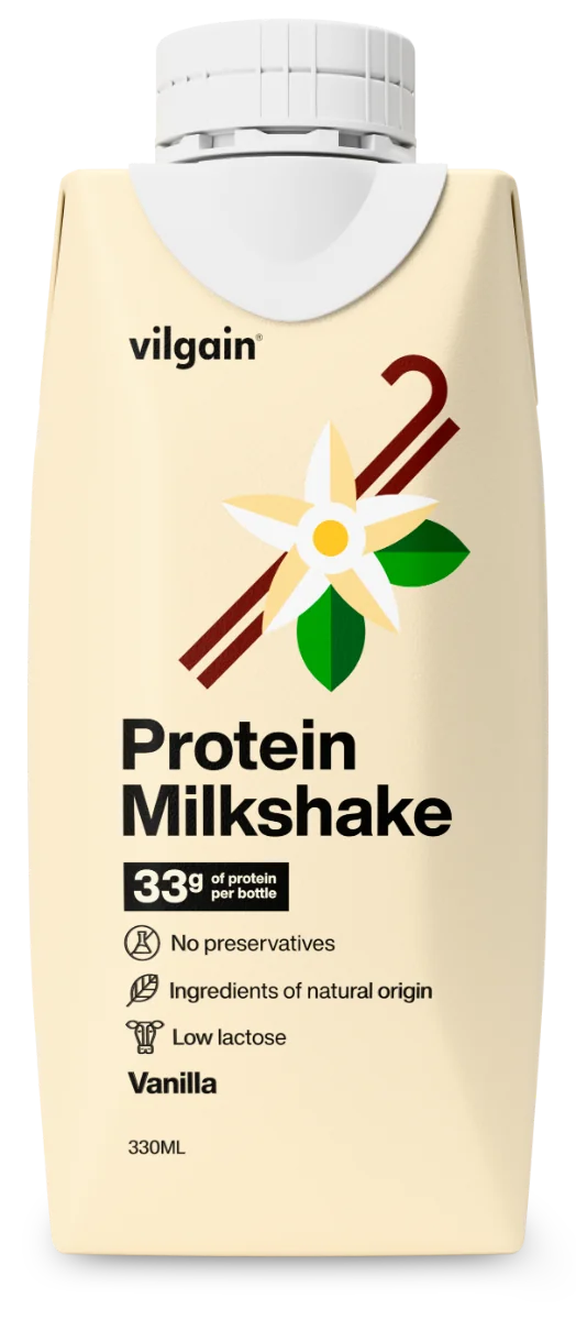 Vilgain Protein Milkshake vanilka 330 ml
