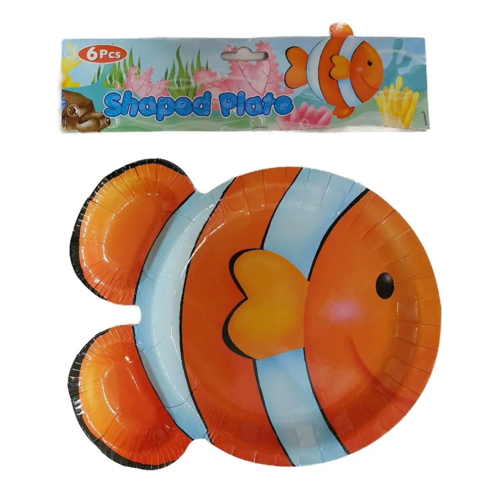 Párty taniere 6 ks NEMO 3 balenia-MOVEO