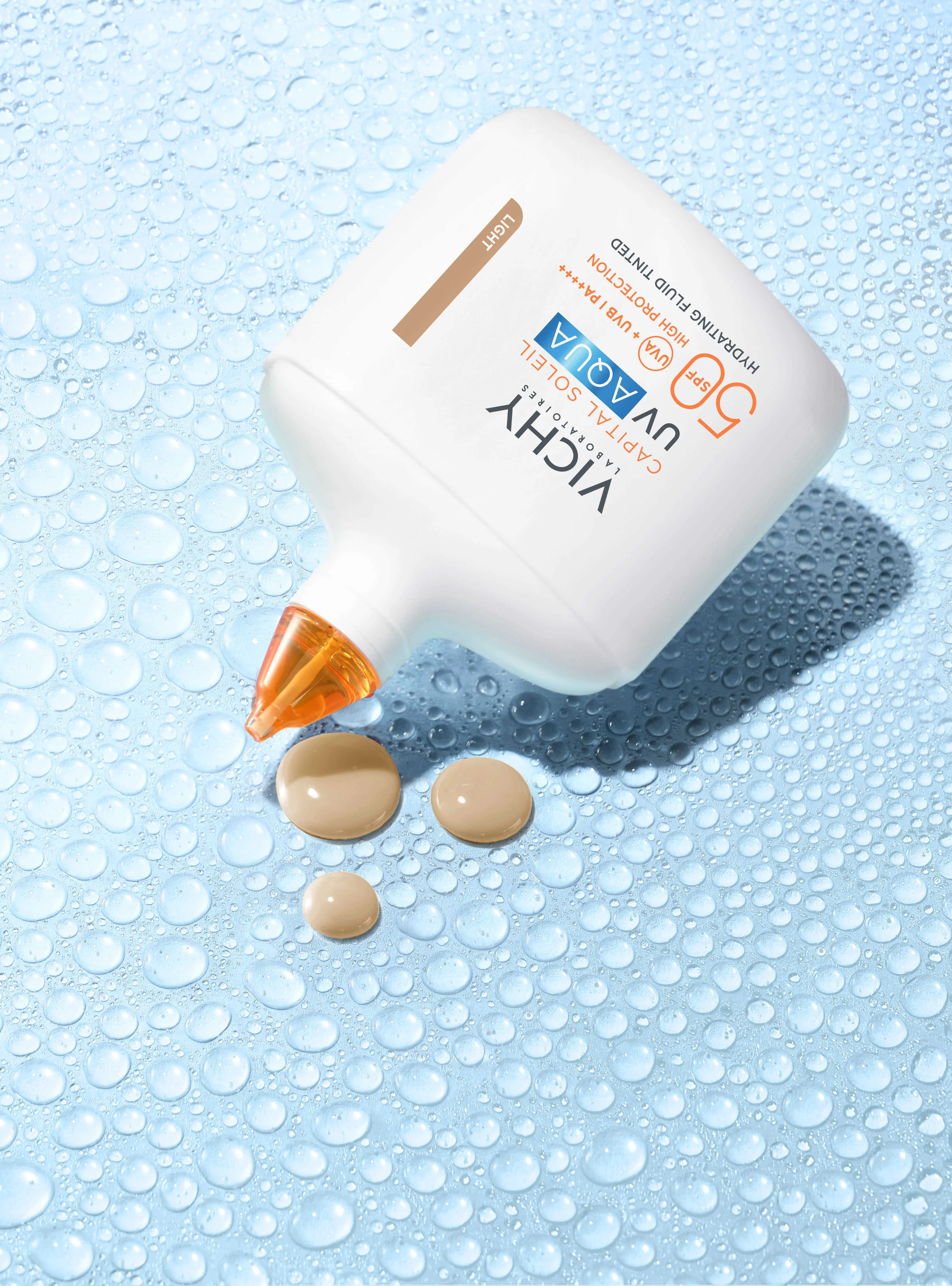 VICHY CAPITAL SOLEIL UV AQUA fluid SPF50 - TÓNOVANÝ LIGHT 50 ml