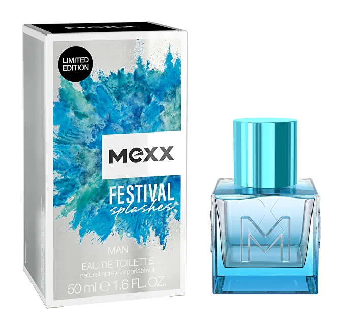 Mexx Festival Splashes Men Edt 30ml 1×30 ml, toaletná voda