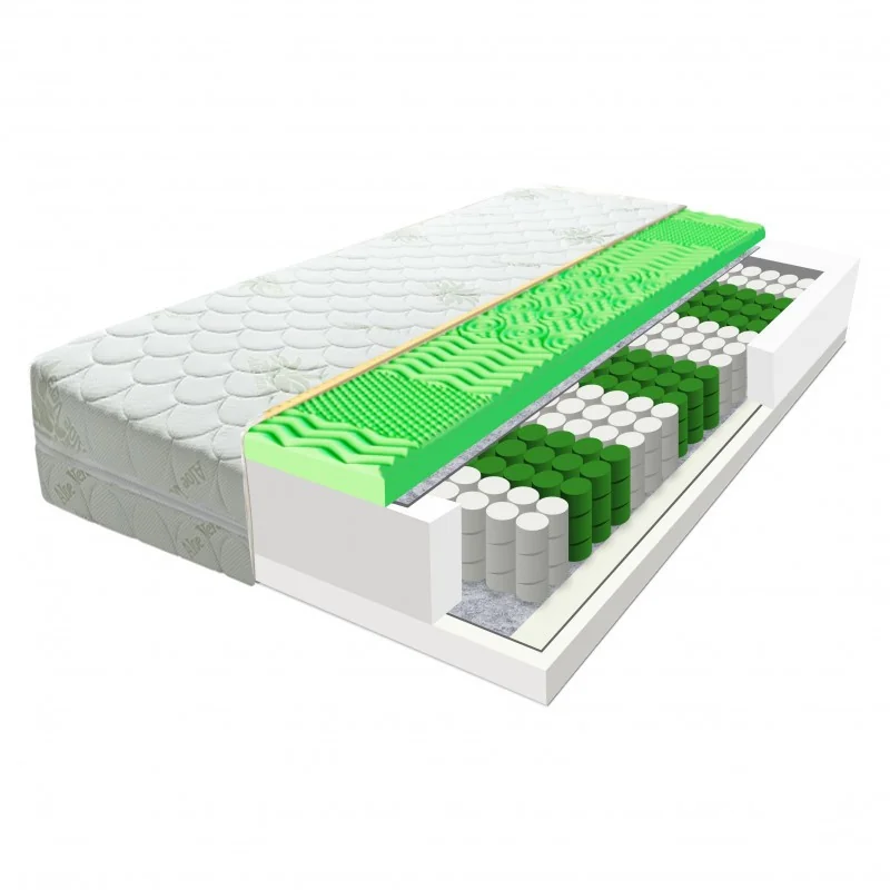 EcoMatrace Zeus Aloe Vera taštičkový matrac 21 cm 160x200