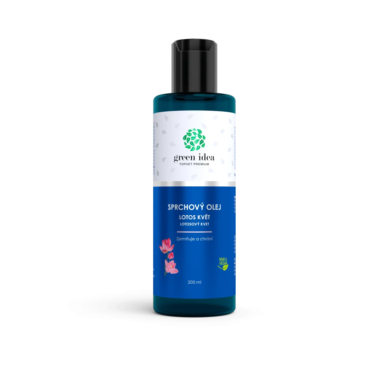 Sprchový olej Lotosový kvet 200 ml - Green idea