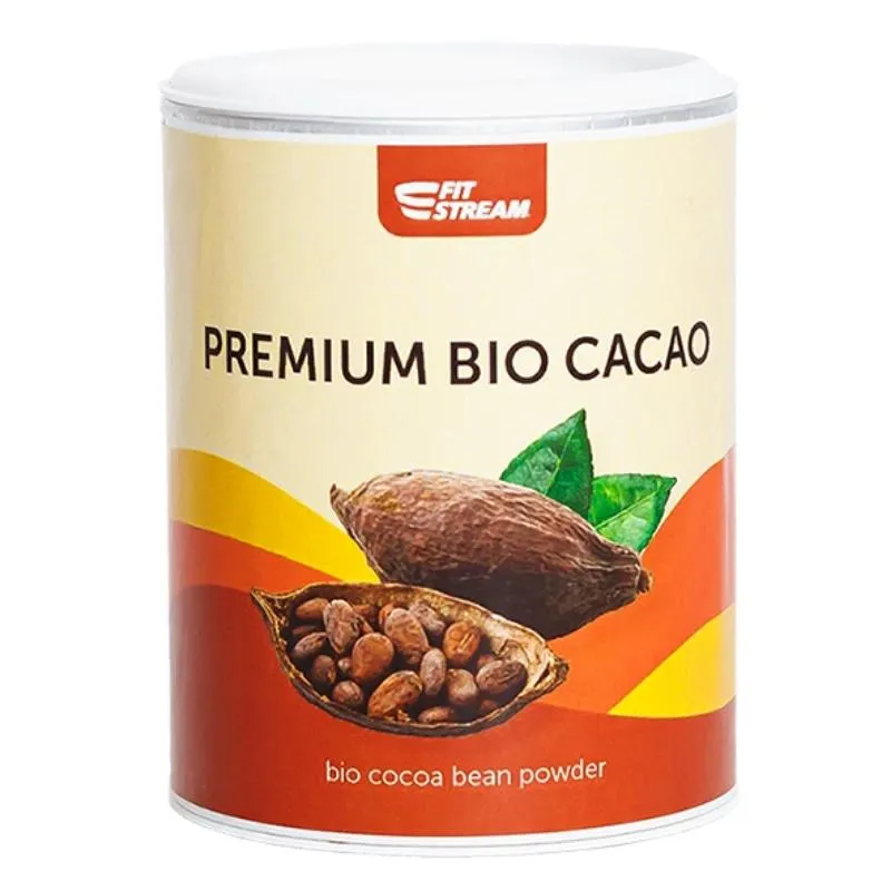 FitStream Premium Bio Cacao (100g) 1×100 g, bio kakao