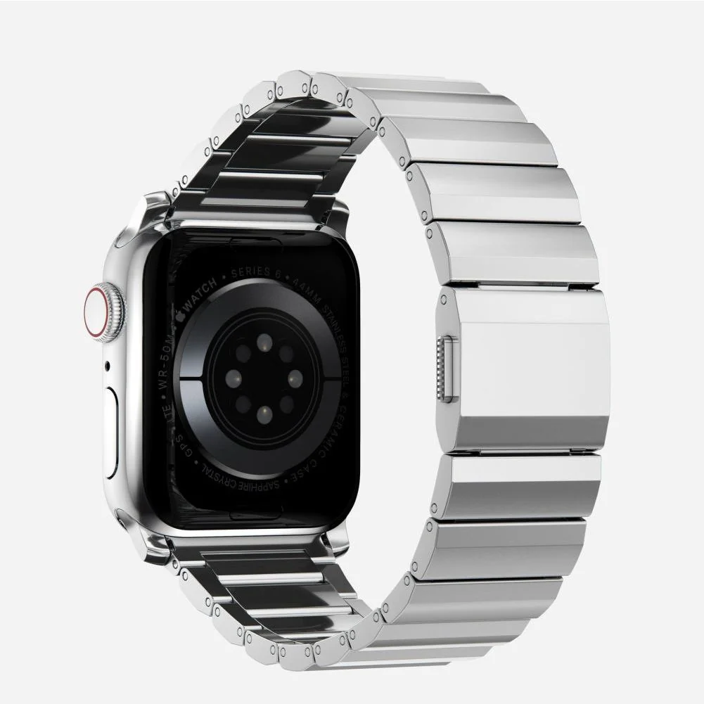 Tech-Protect Steel remienok na Apple Watch 44/45/49mm, silver
