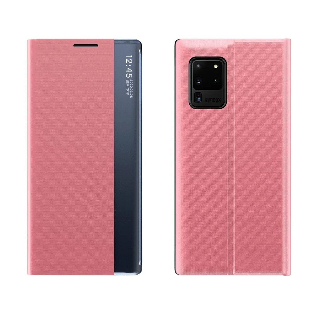 MG Sleep Case Smart Window knižkové puzdro na Xiaomi Mi 11 ružové