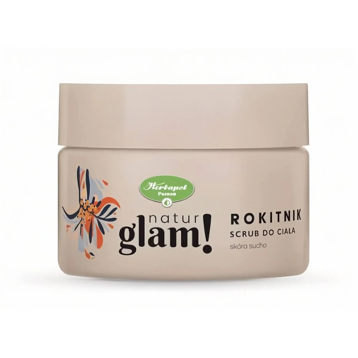 NaturGlam Rakytníkový telový peeling 300 ml