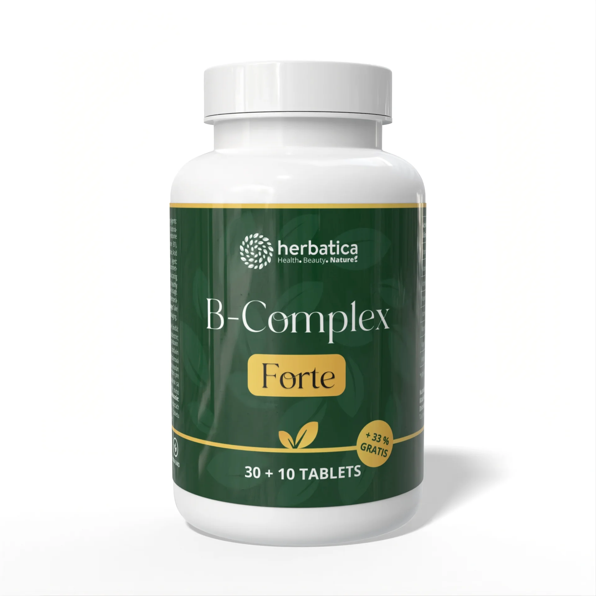 B-Komplex Forte - 40 tabliet - Herbatica