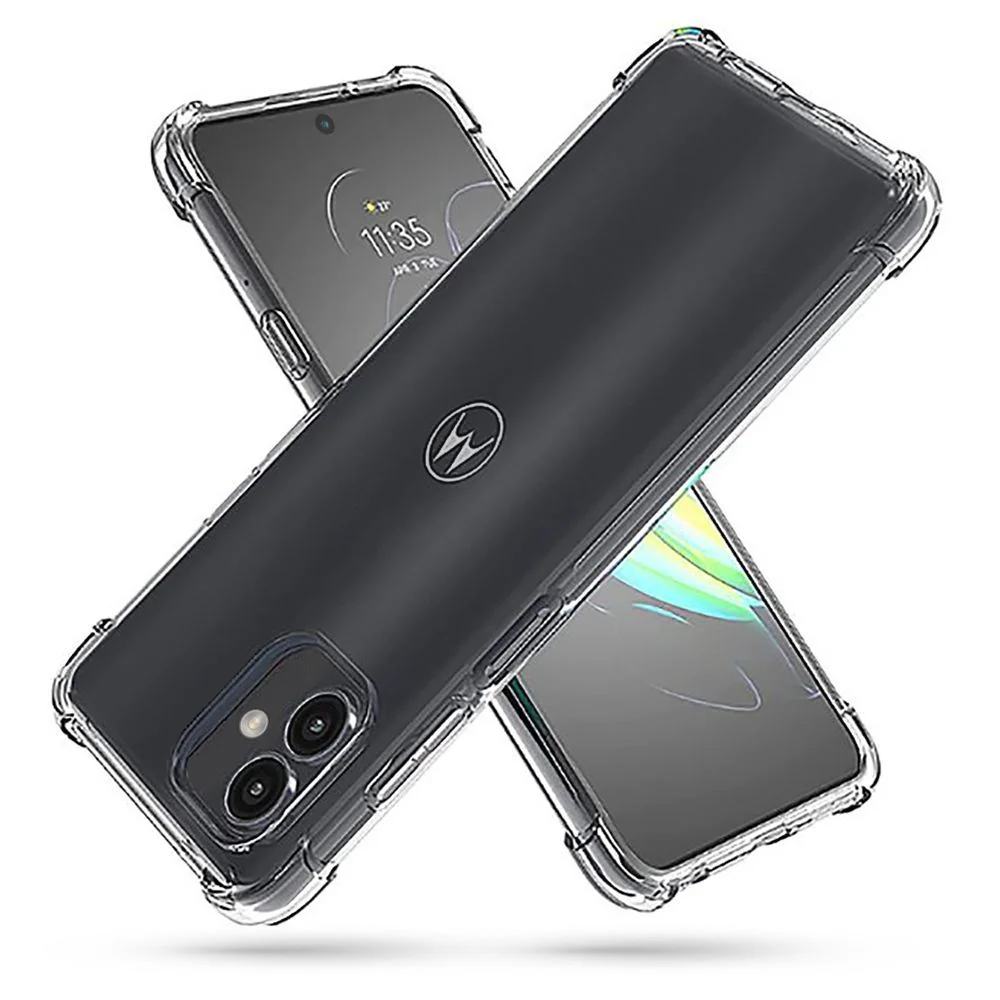 Tech-Protect FlexAir kryt na Motorola Moto G14 priesvitný