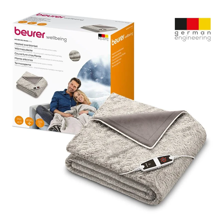 Vyhrievacia deka BEURER HD 150 XXL Cosy Taupe 
