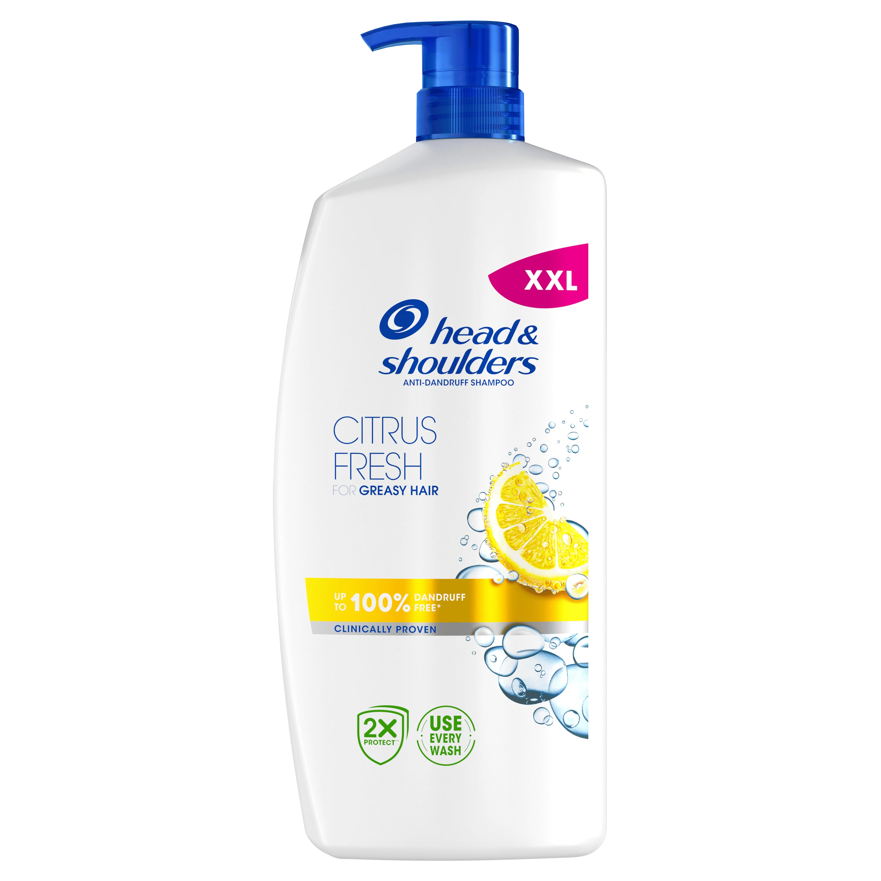 H&S SHP CITRUS FRESH MASTNE VLASY 800ML 1×800 ml, šampón proti lupinám