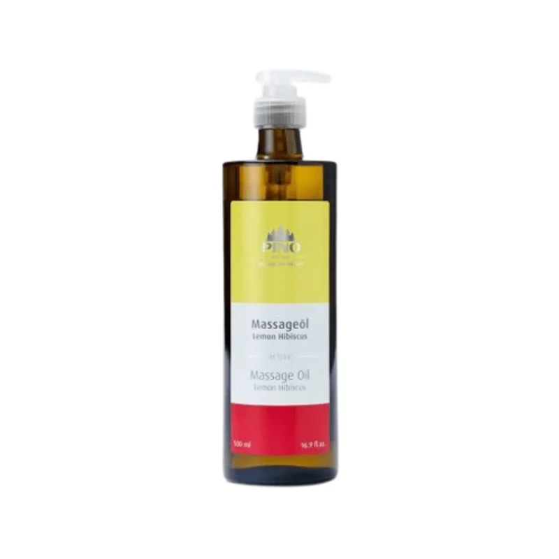 Aromatický masážny olej, Ibištek Citrón, 500 ml