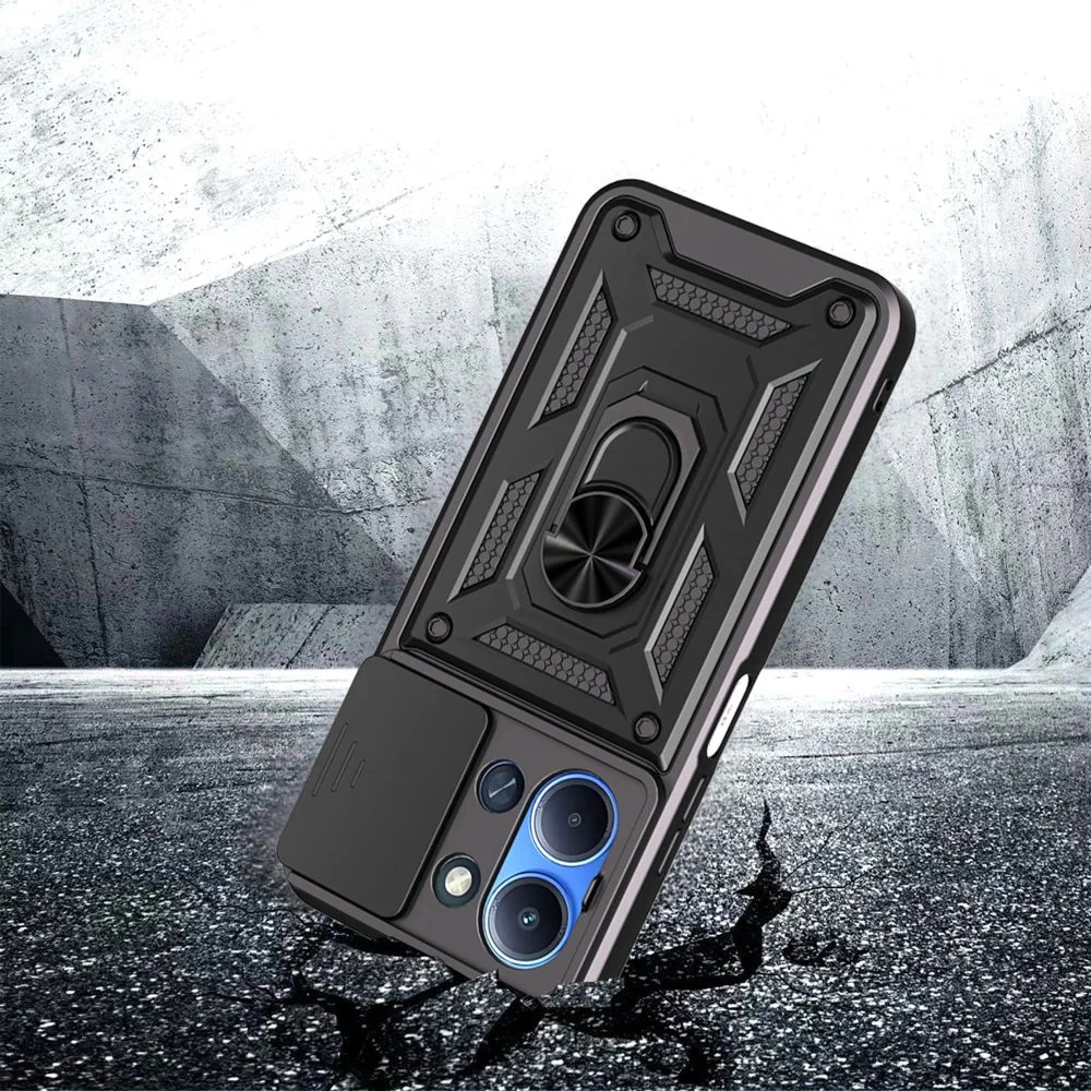 Tech-Protect Camshield Pro kryt na Xiaomi Redmi 15C, čierny