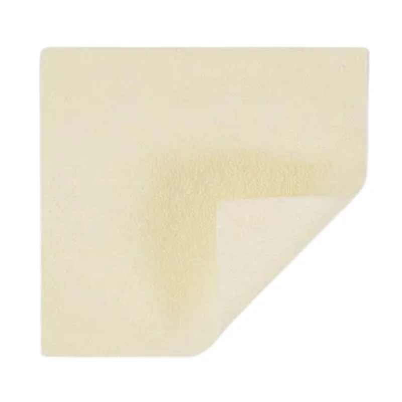 MOLNLYCKE Exufiber Ag+ 10x10 cm sterilný gélový obväz so striebrom, 10 ks